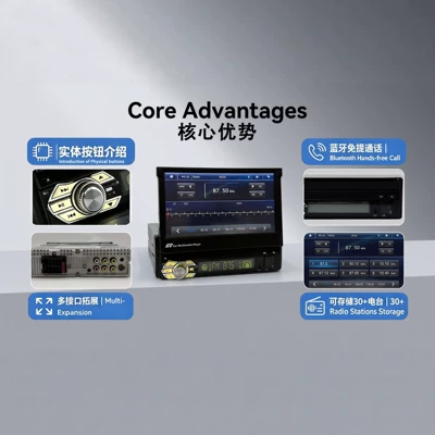 Car mp3 with Capacitive Screen, CarPlay