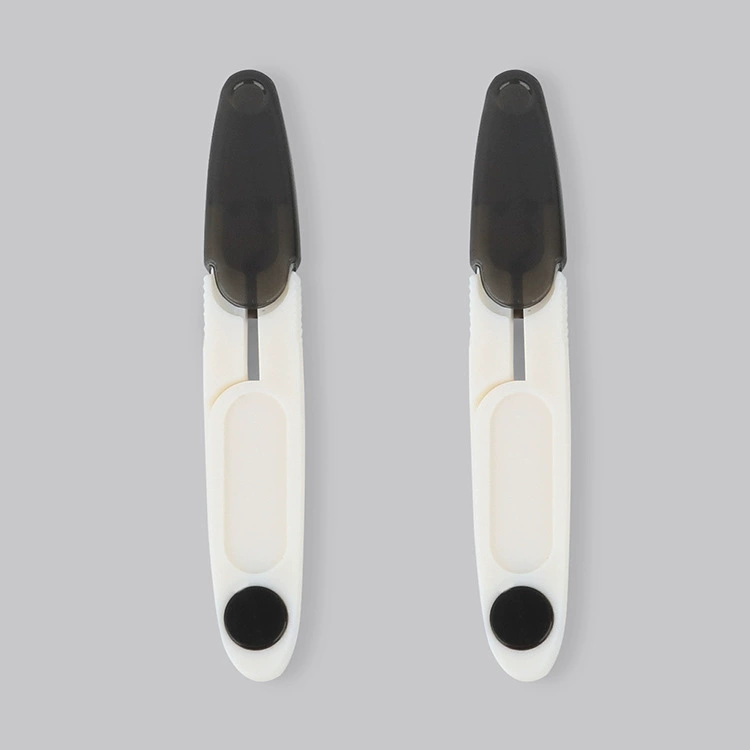 Cross-Stitch Small Sewing Scissors, Transparent Cover, U-Shaped Spring, Compact 8.7 cm