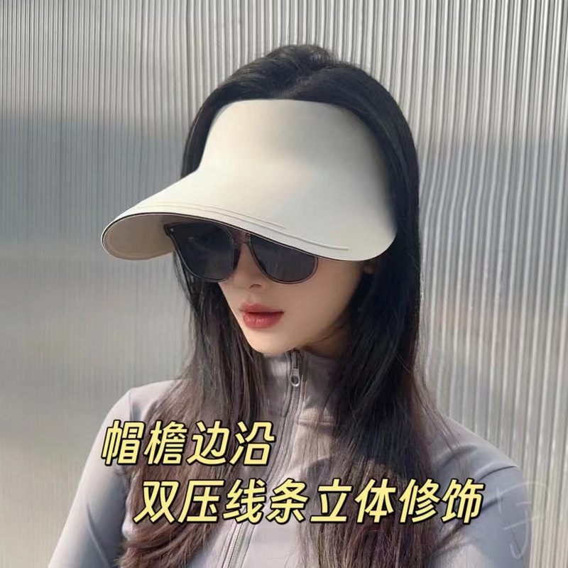 アップグレードされたつば広の顔を覆うシームレスなオールインワン日焼け止め帽子、夏の女性用ロールアップトップハット、アイスシルクサンシェードハット|undefined