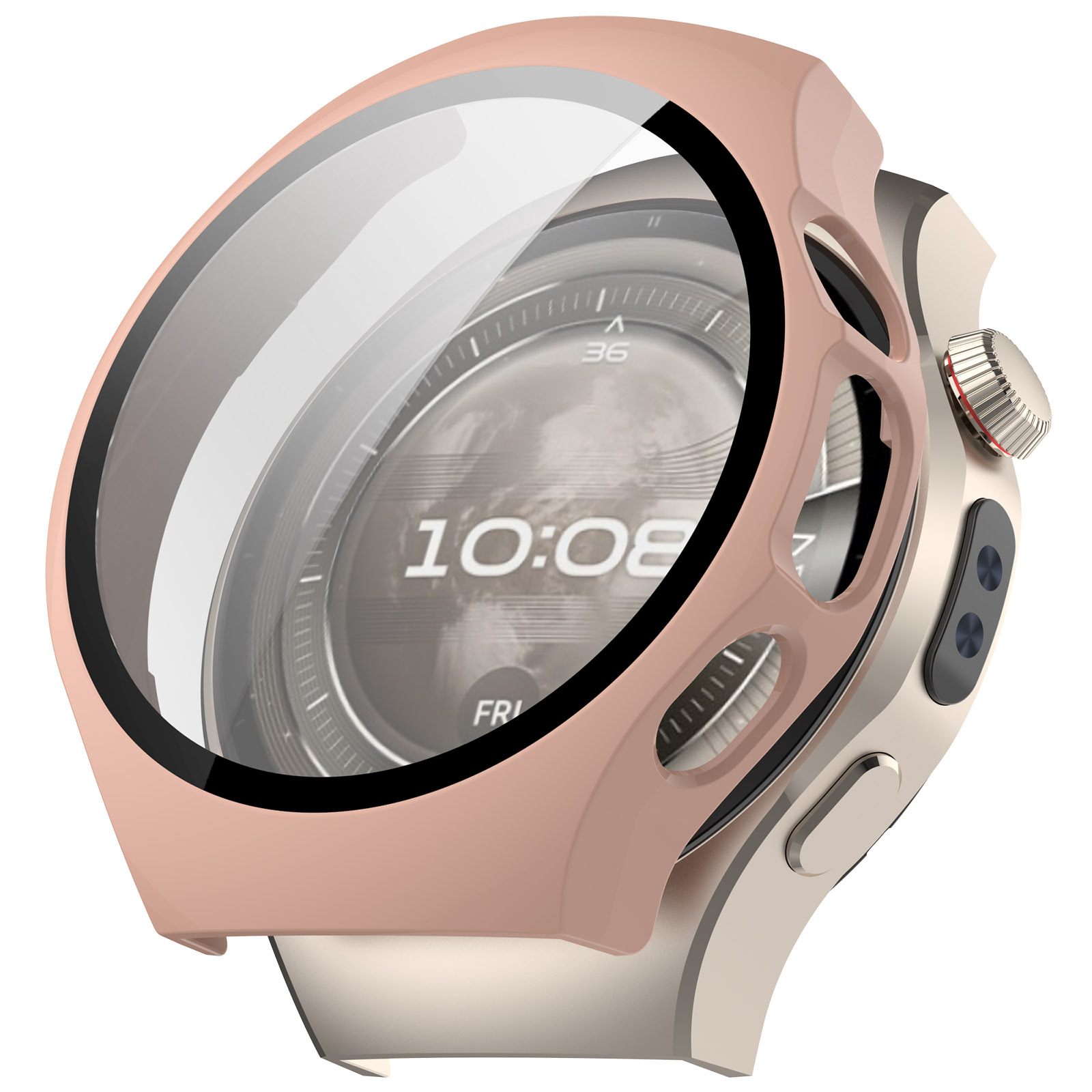 Xinyuan Shuntong is suitable for the Huawei watch5 protective case with a 42MM tempered film and a full 46MM integrated case and film watch case undefined
