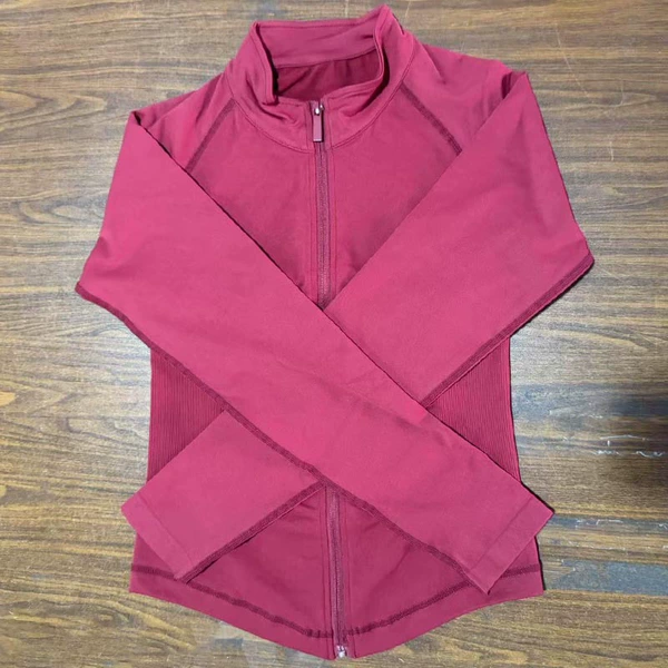 Burgundy jacket