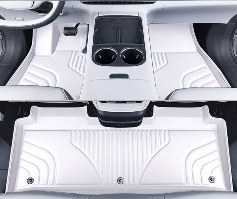 Applicable to Xiaopeng g6 Foot Pad Surrounding Xiaopeng p7/p5 Interior Accessories Cashmere Blanket Car Foot Pad