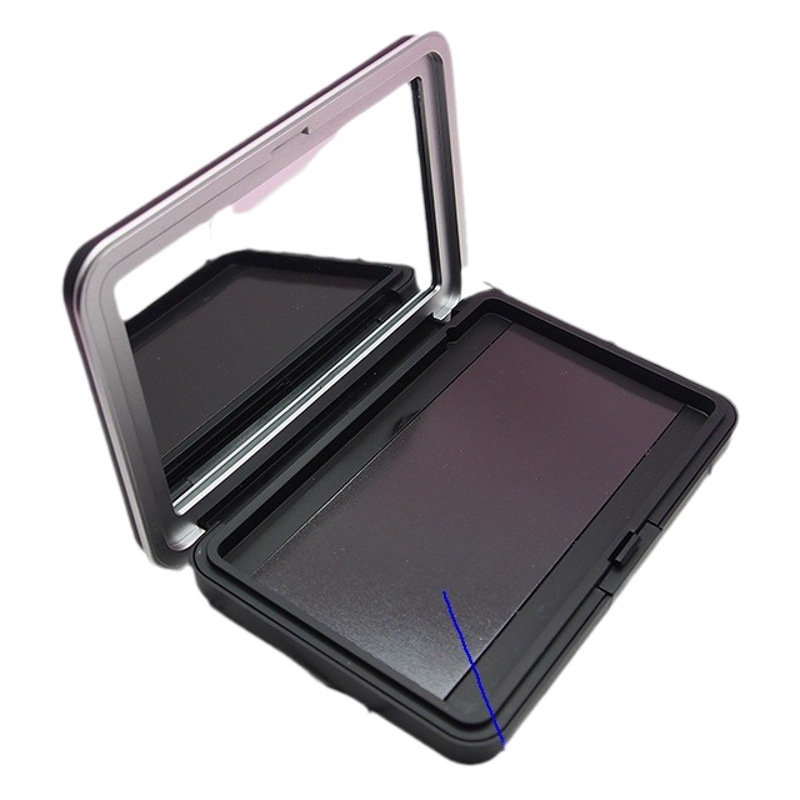 Muf Blush reemplazo caja vacía XL con imán espejo resaltar reparación placa DIY sombra de ojos split caja de almacenamiento de maquillaje