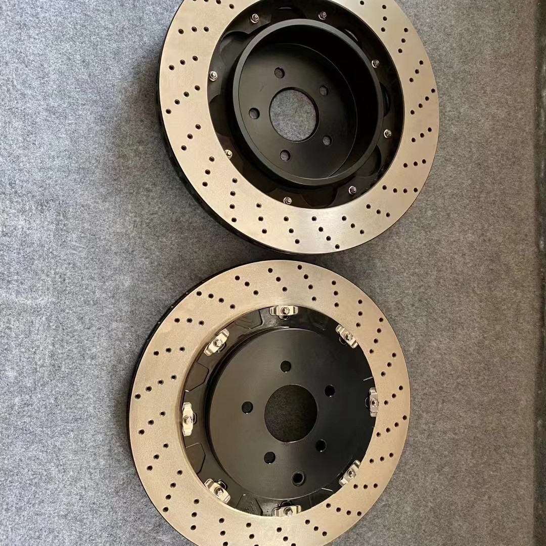 Venta directa de fábrica, modificación de tamaño original del coche, reparación de discos de freno bimetálicos ligeros de alto rendimiento, vibración de discos de freno en coches