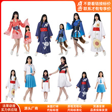 跨境外贸超时空辉夜姬cos服辉夜姬酒寄彩叶cosplay服饰舞台表演服