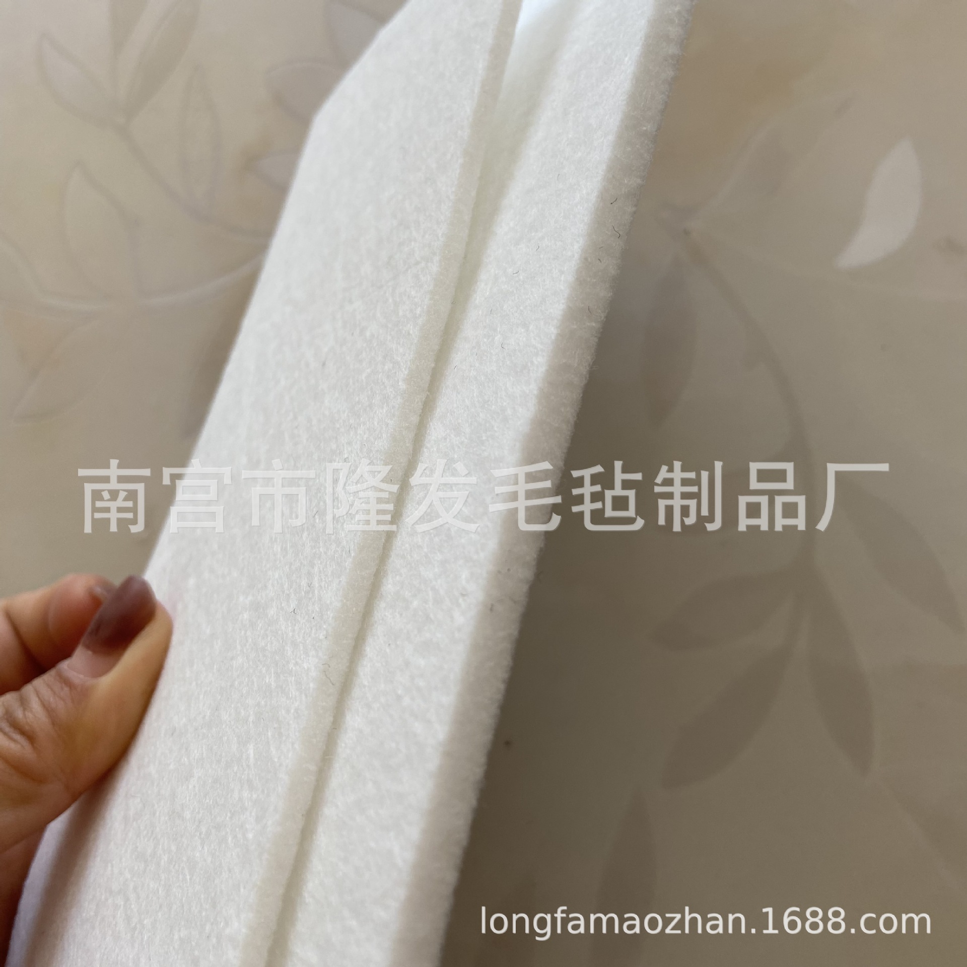 白色储油棉 吸油无纺针刺棉 空气液体过滤纤维针刺棉毡