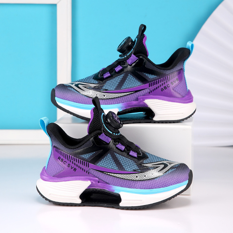 Zapatos para niños primavera-verano 2025 nuevos zapatos de corrida transpirables para niños zapatos casuales para niños mayores