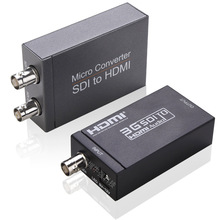 sdi转hdmi+sdi转换器双路带环出1080P MicroSDI to HDMIConverter