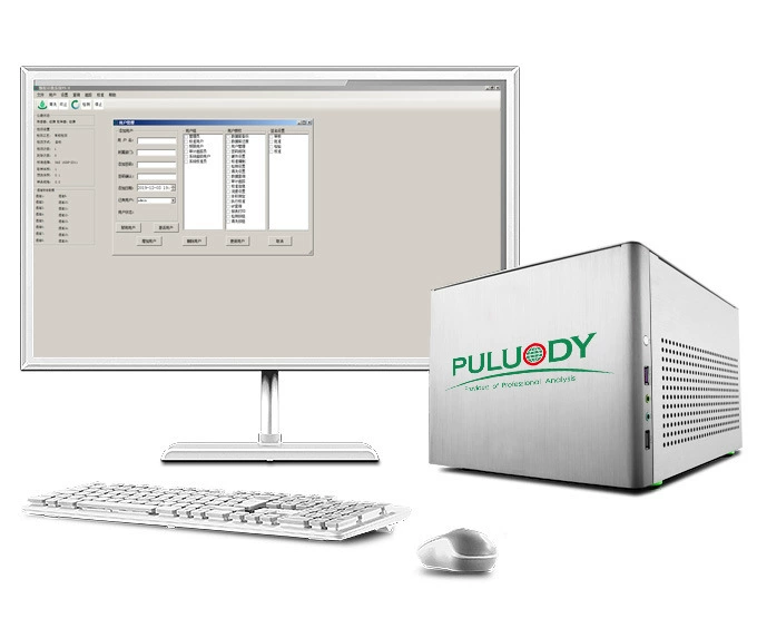 Внутренний настольный химический жидкий счетчик частиц