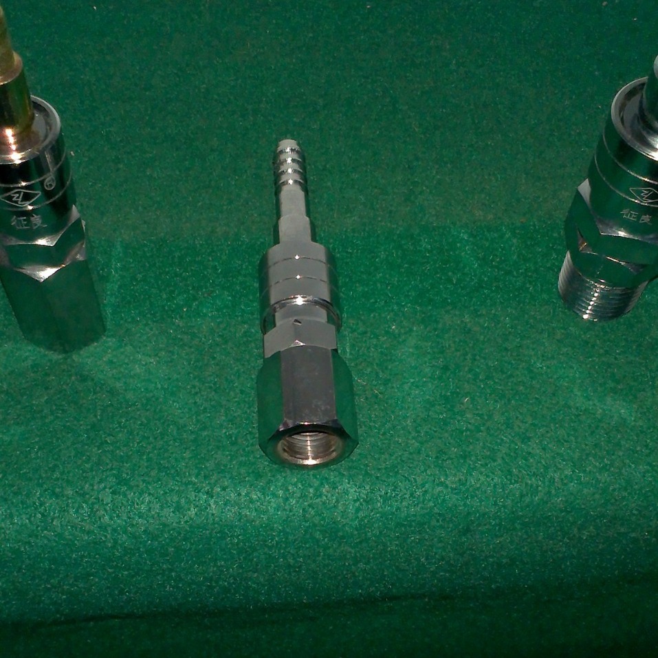 空气快速接头 外螺纹气体快插接头 自动阀自锁阀接头 大流量接头