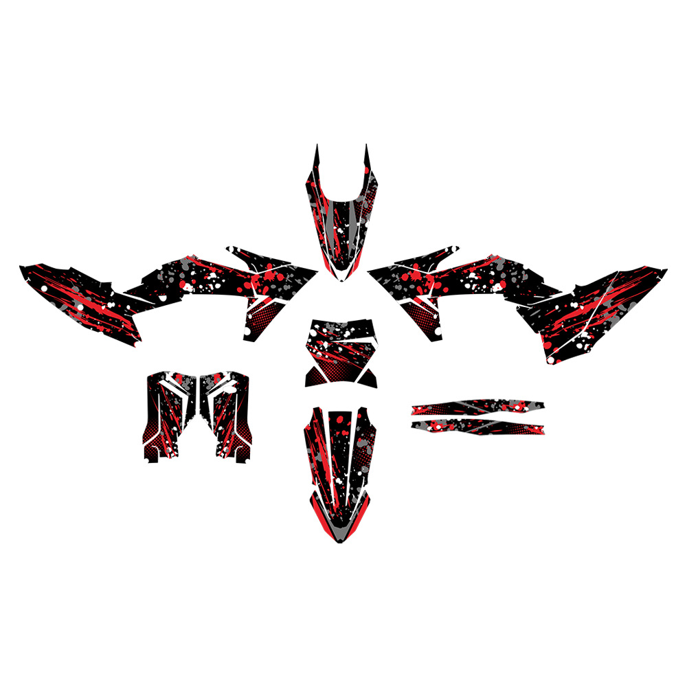 Para KTM SX SXF XC XCF 23 - 24 años SUV conjunto completo de pegatinas Película protectora del cuerpo