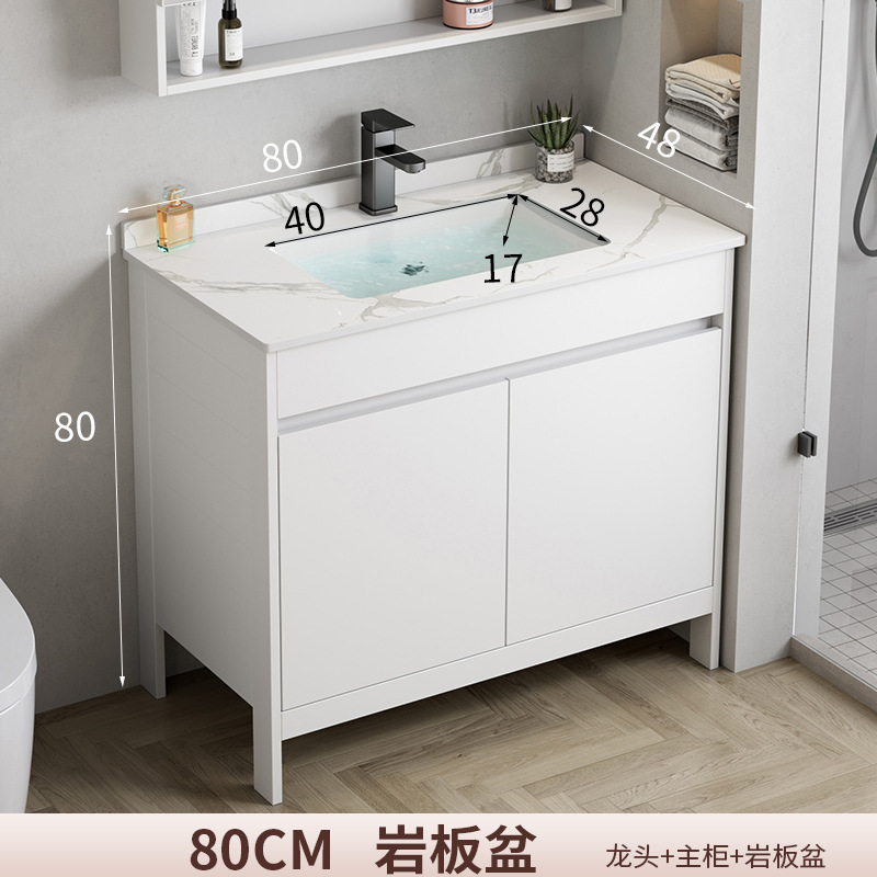 8048 roca Placa Cuenca gabinete + grifo conjunto completo