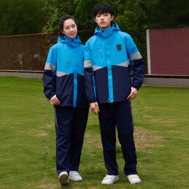 三合一の突撃服冬の制服は防風防水とベルベットを厚くして、フリースの中の胆を取り外して、クラス服を着ることができる|undefined