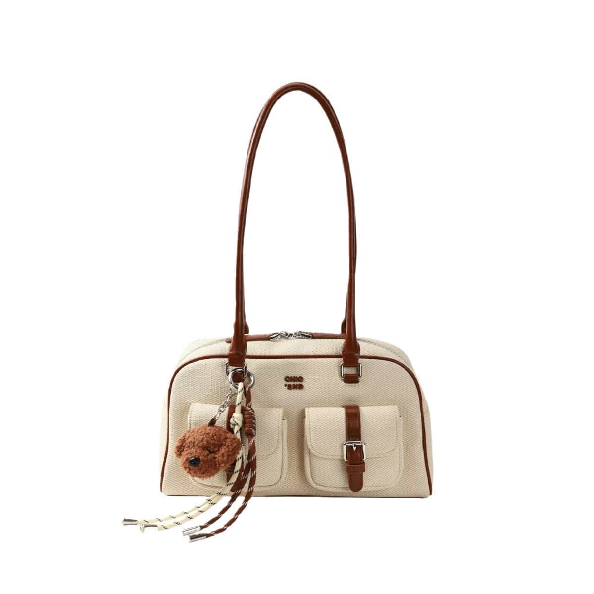 Nanfeng chio2nd retro bolso de almohada de arroz marrón bolso de mujer 2024 nuevo bolso de mano para viajar al trabajo en otoño