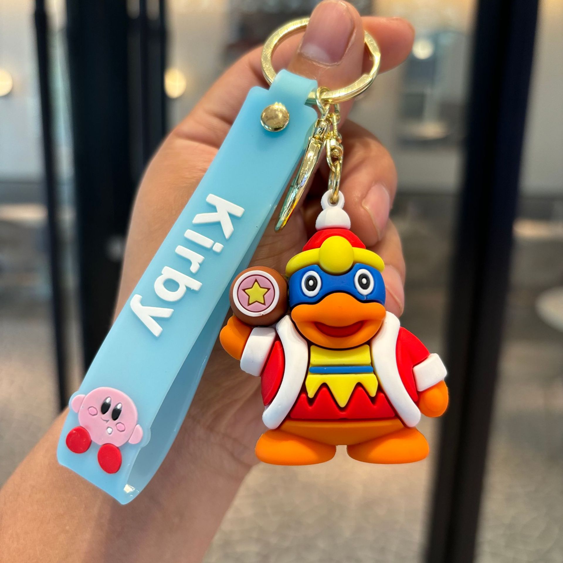 Nuevo Star Card Keychain PVC Muñeca Colgante Bolso de coche Bag Bag