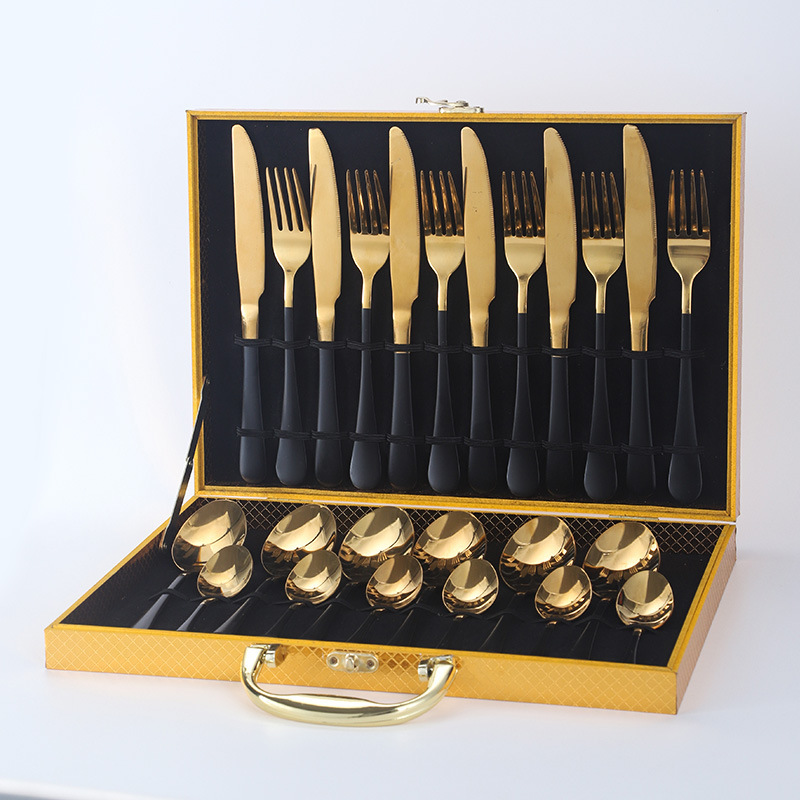 블랙 골드 [24 장 세트] 골드 박스