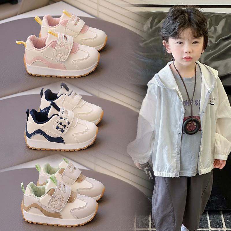 Baby Sneakers Autumn New Style Infant Soft-Soled Walking Shoes for One-Year-Old Girls, Non-Slip and Anti-Kick Toddler Shoes for Boys