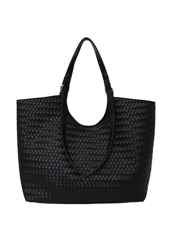 Nicho coreano universal gran capacidad bolso de mujer nuevo tejido relajado sensación de holgura bolso de hombro