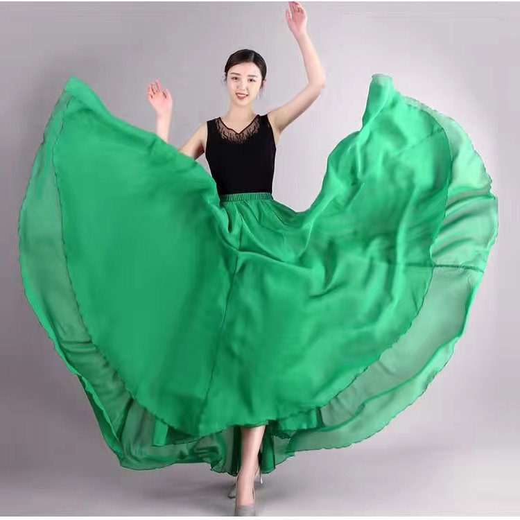 ◐Fruit green 720 degree double layer swing❃