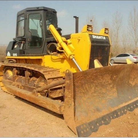 Mercado de bulldozers de segunda mano de Hechi Shantui 220 160 en la provincia de Guangdong video
