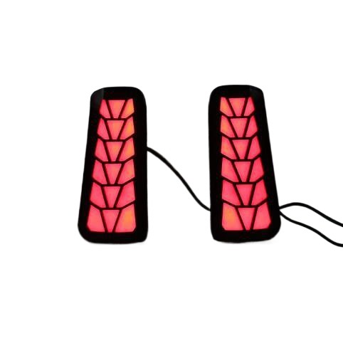 Adecuado para Toyota elfa alphard parachoques trasero luz de freno luz wilfa vellfire 30 serie parachoques trasero Luz