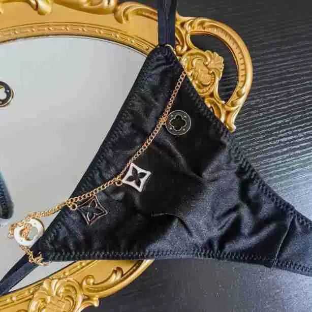 Фитнес-спорт thong бренда Tide, женское интересное нижнее белье из хлопка, без следов, буквенная цепь из железа