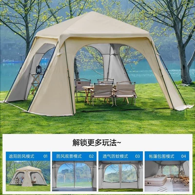 Avtomobil yan çətirləri Vinyl Quick-Open No-Setup Dome