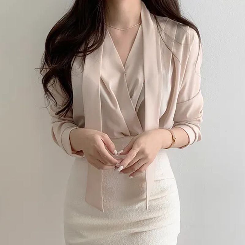 Spring elegant design long-sleeve