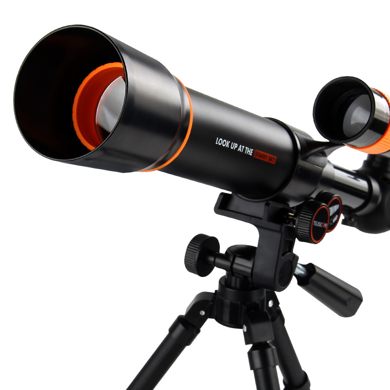 Experimento científico de exportación transfronteriza de nivel de entrada telescopio astronómico HD telescopio de visualización de estrellas juguetes para interiores y exteriores