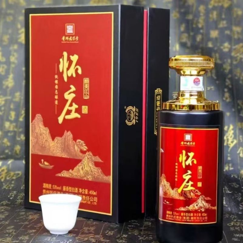 淮荘 淮荘 醉美江山 53度ソース風味純穀酒 500mL×6本 箱入り 穀物酒 白酒|undefined