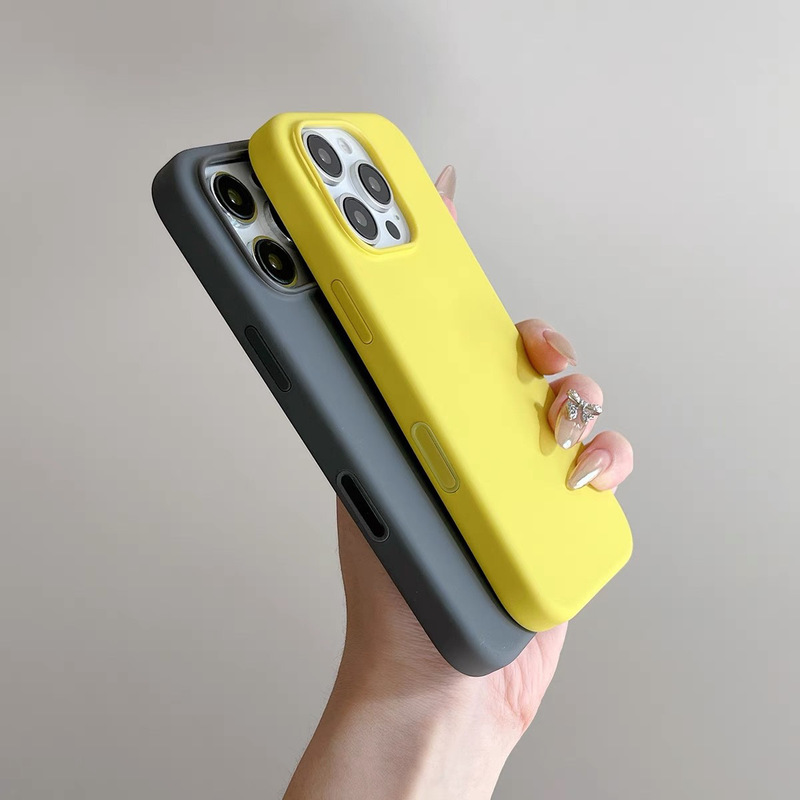 华强北液态硅胶iPhone16promax手机壳带相机照按键16全包磁吸充电|undefined