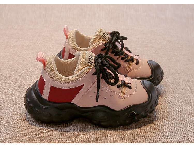 Jungen 2024 Frühling und Herbst Bergsteigen Weiche Sohlen Anti-Rutsch Weibliche Baby Sport Mode Kinder Casual Single_voghion.com