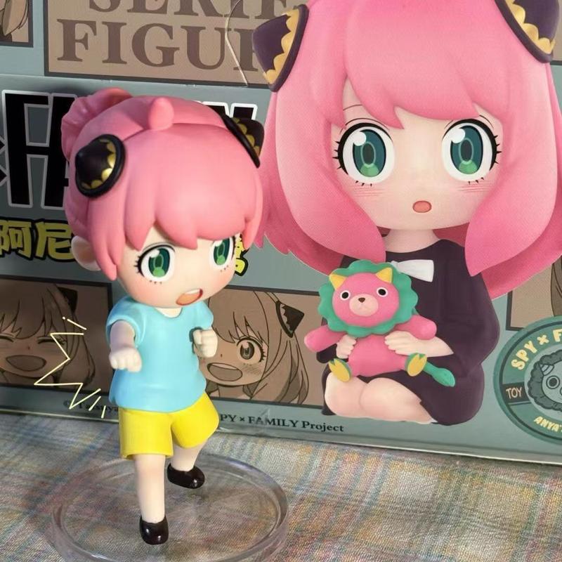 POPMART スパイプレイハウス アニアのデイリーシリーズ トレンディなフィギュア ブラインドボックス ギフト オーナメント|undefined