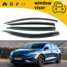 适用于 07-19款福特福克斯雨挡车门晴雨挡车窗雨眉挡雨板改装饰