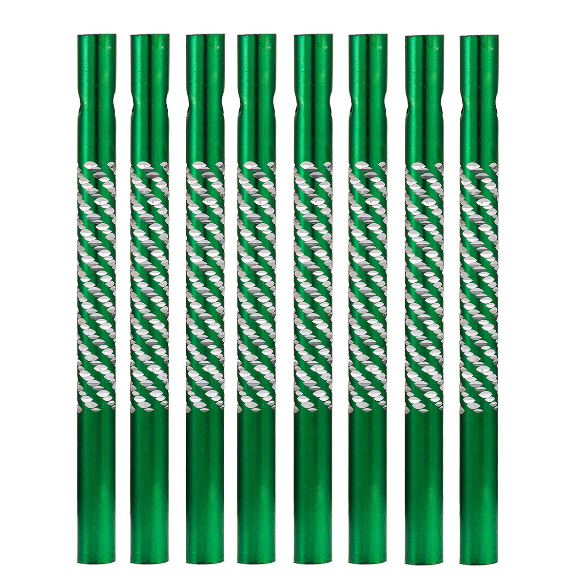 DIY viento campanas tubular reflectante joyería hueco sonido viento campanas tubo de aluminio 80mm bricolaje viento campanas ornamento collar