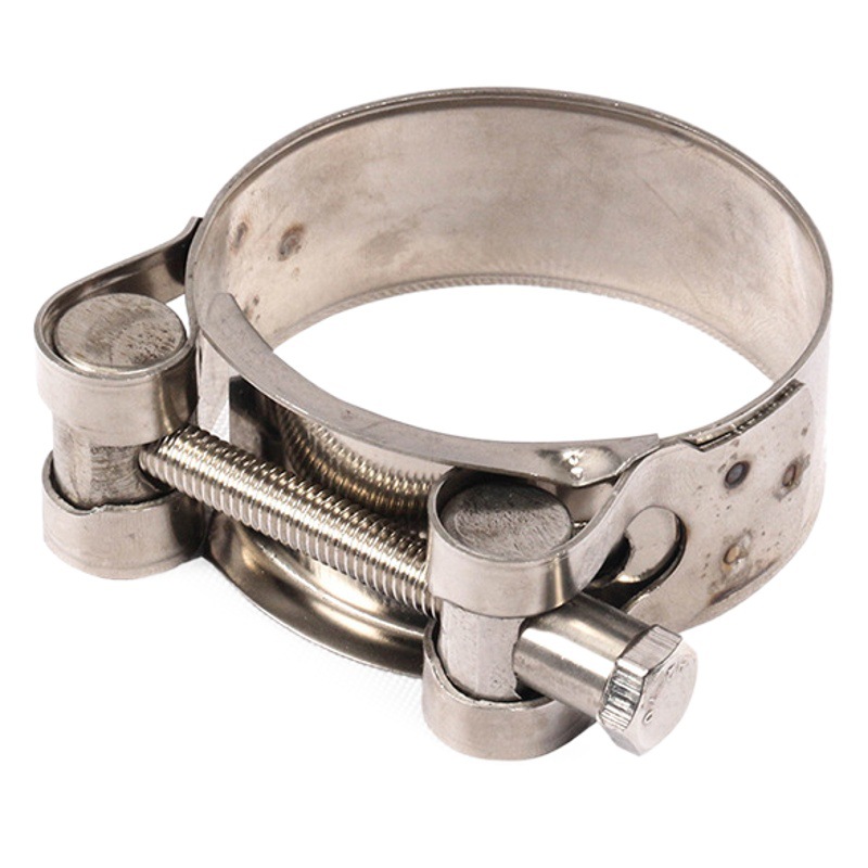 Adecuado para tubo de escape de la motocicleta sección media hebilla aro de acero inoxidable tubo de escape abrazadera anillo 32-89