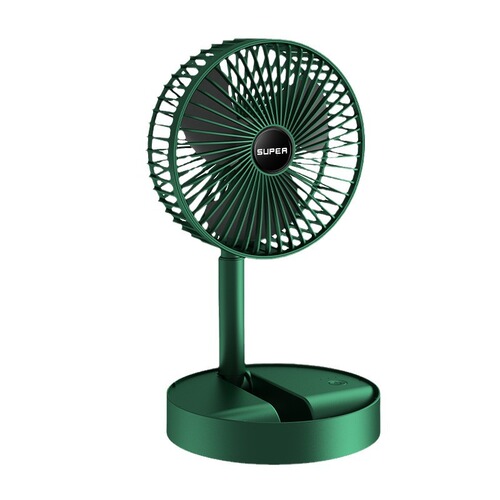 Portable Foldable Cross-border New Mini Fan with USB Charging, Extendable Floor Stand, Household Small Fan Manufacturer