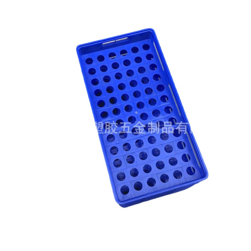 厂家直供 塑料分格灯泡箱LED周转箱72孔塑胶照明 节能灯泡箱