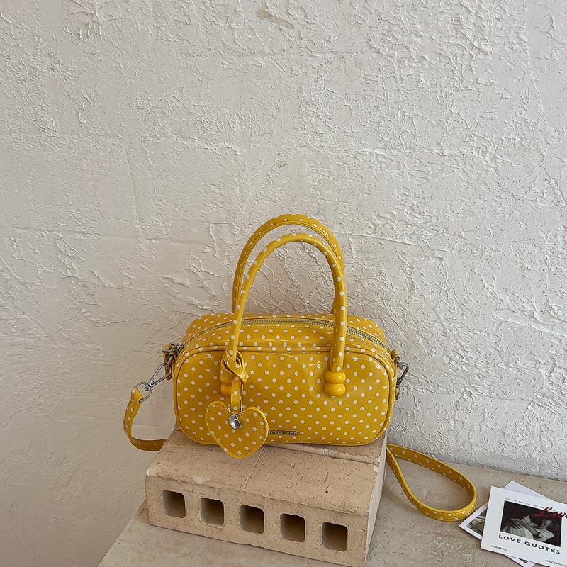 Bolsa de Boston de lujo ligera y fresca y dulce transfronteriza, bolso de hombro de nicho coreano, bolso de hombro para viajar