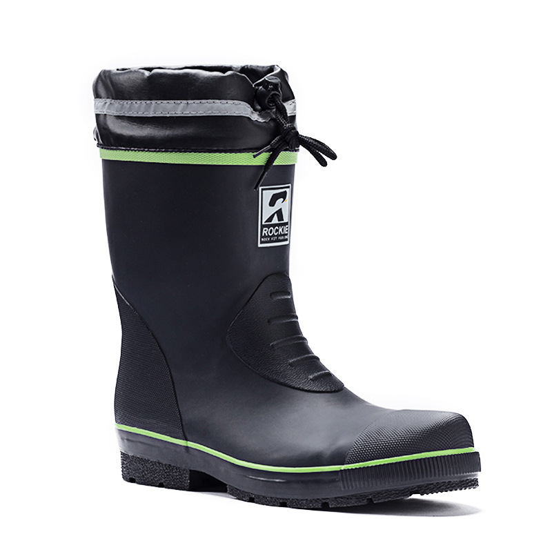 雨鞋橡胶防滑靴防砸水防护防化防酸防寒耐油轻便防静电防滑耐磨