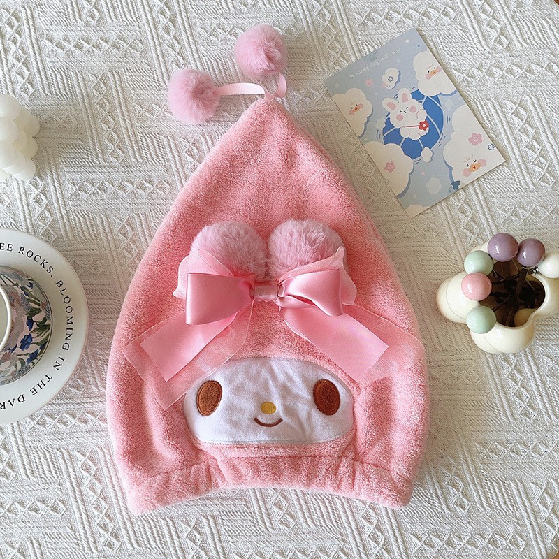 리본 스타일 멜로디/드라이 헤어캡