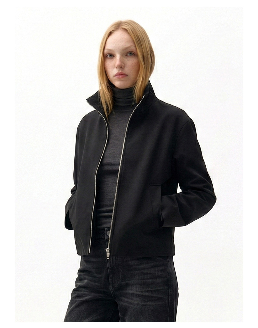 MADEEXTREME Slim Fit Zip-Up Jacket