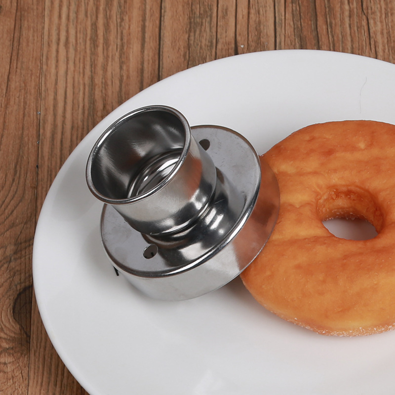 Stainless Steel Donut Cake Mold Dessert Seal One-Piece Baking Tool