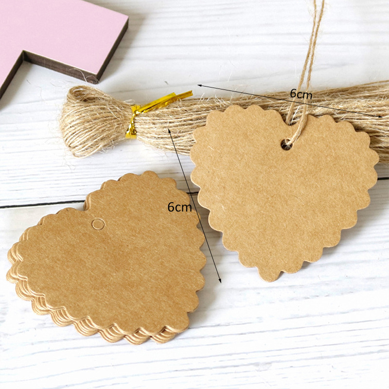 Simple Style Double Heart Paper Party Candy Decoration Card display picture 1