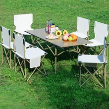 C 12762 Portable Folding Camping Table Set �����۵�����