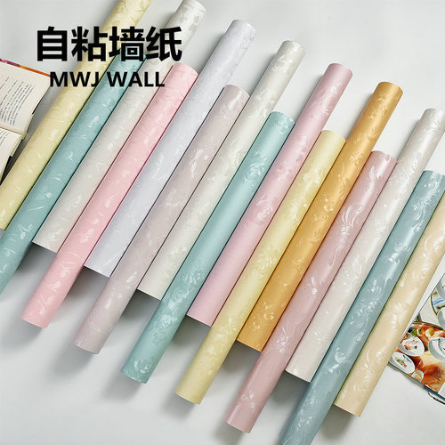 Self adhesive wallpaper, waterproof and moisture-proof, thickened adhesive backing, living room, bedroom, dormitory, cross-border decoration, renovation, background wallpaper