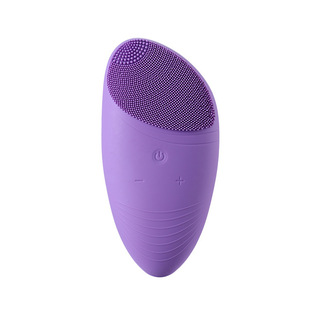 New charging silicone cleanser waterproof face washing instrument guide instrument mini ultrasonic pore cleaner face washing instrument