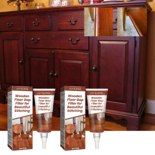 Jaysuing Wood Floor Caulking Agent Solid Wood Wooden Furniture Floor Scratch Care Waxing Filling Caulking Agent