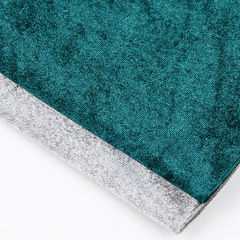 Electronic velvet fabric precision silk velvet shiny short plush gift bag Halloween stage costume toy fabric