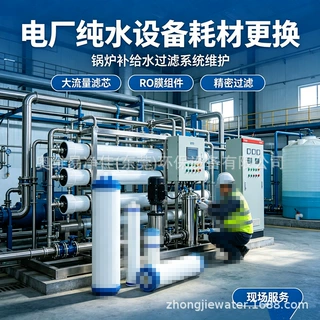 东莞南城纯水机耗材反渗透膜EDI膜块更换工业超纯水设备保养上面